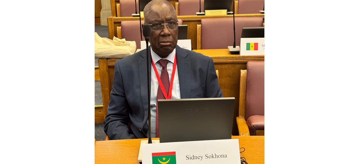 النائب سيدني سوخونا يمثل موريتانيا في اجتماع الجمعية البرلمانية للفرنكوفونية 