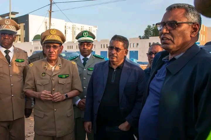 ولد الفيرك يعاين الإجراءات التحضيرية لإطلاق أشغال بناء بعض ملحقات جسر روصو 