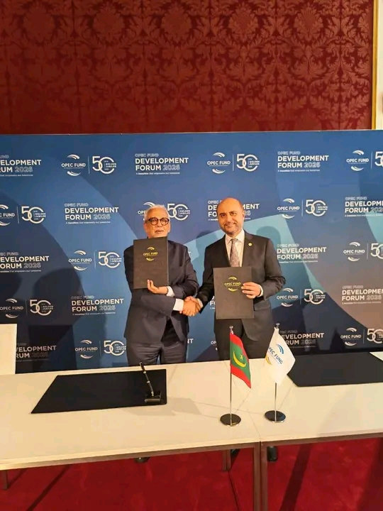 موريتانيا توقع مع صندوق أوبك للتنمية اتفاقيتي تمويل بقيمة 195 مليون دولار