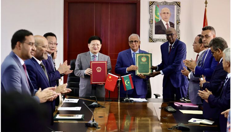 موريتانيا والصين توقعان اتفاقا للإلغاء الجزئي للديون المترتبة على نواكشوط