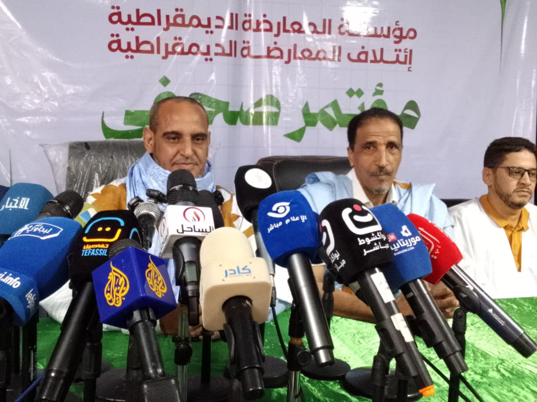ولد سيدي المختار: أبلغنا الرئيس أن البرامج الحكومية المعلنة لمواجهة أزمة الطاقة لم تنعكس على أوضاع المواطنين
