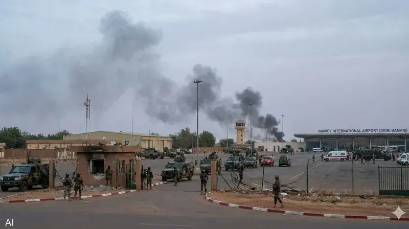 الاتحاد الإفريقي يدين الهجوم الذي استهدف مطار نيامي ويؤكد دعمه للنيجر