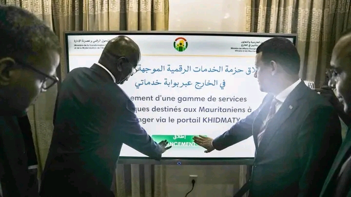 إطلاق خدمات قنصلية رقمية للموريتانيين بالخارج عبر منصة “خدماتي”