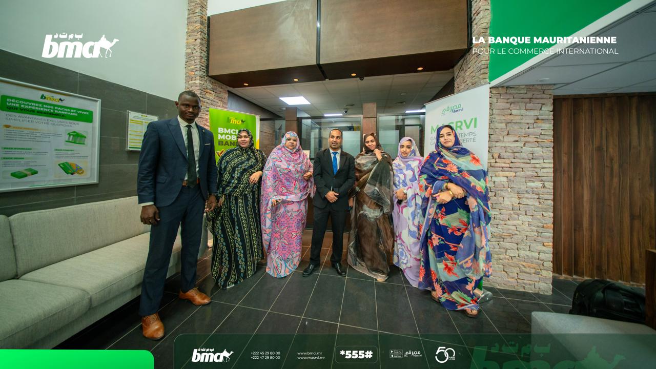 البنك الموريتاني للتجارة الدولية يفتتح وكالة جديدة مخصصة لزبناء VIP عل طريق نواذيبو
