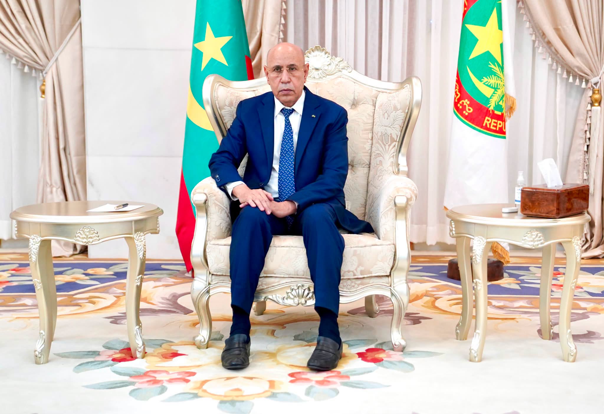 الغزواني يلتقي المكتب التنفيذي لنادي القضاة