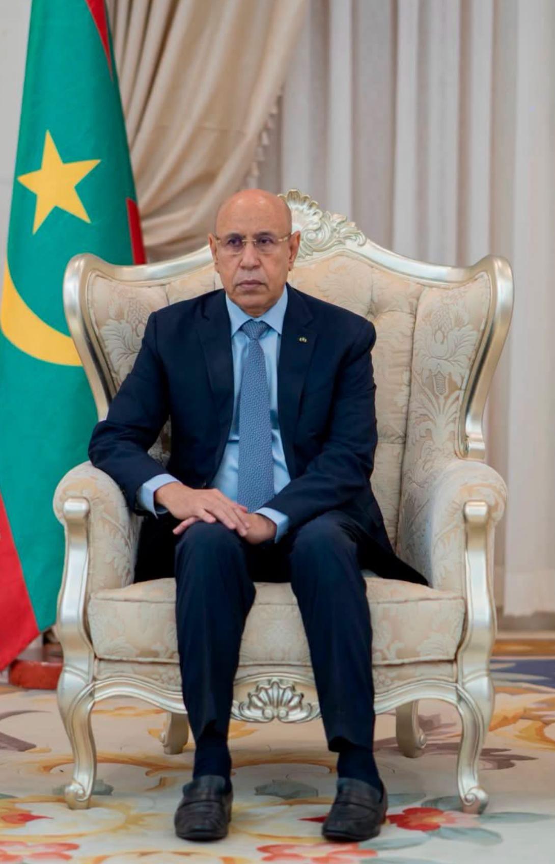 الغزواني يعزي ملك النرويج في وفاة والده
