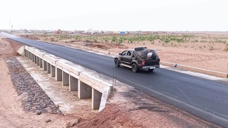 اكتمال إنجاز جسر تويجگجيت على طريق الأمل