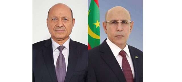 الغزواني يؤكد حرص موريتانيا على تطوير علاقاتها مع اليمن
