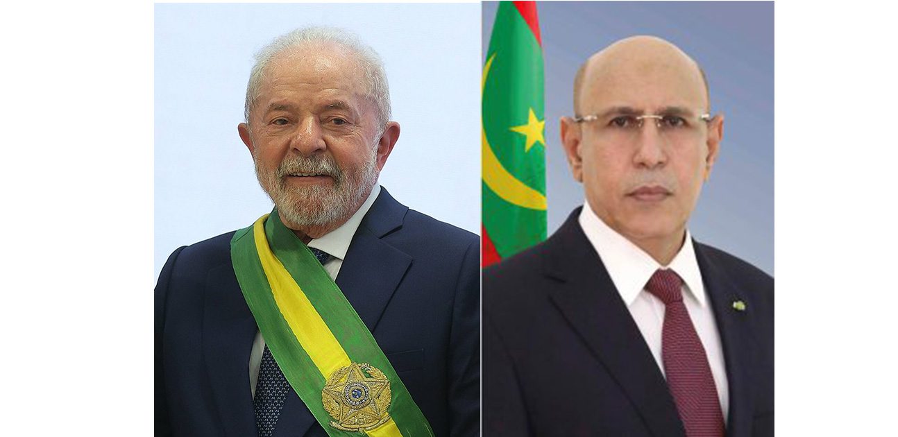 الغزواني يؤكد رغبة موريتانيا في تعزيز التعاون مع البرازيل